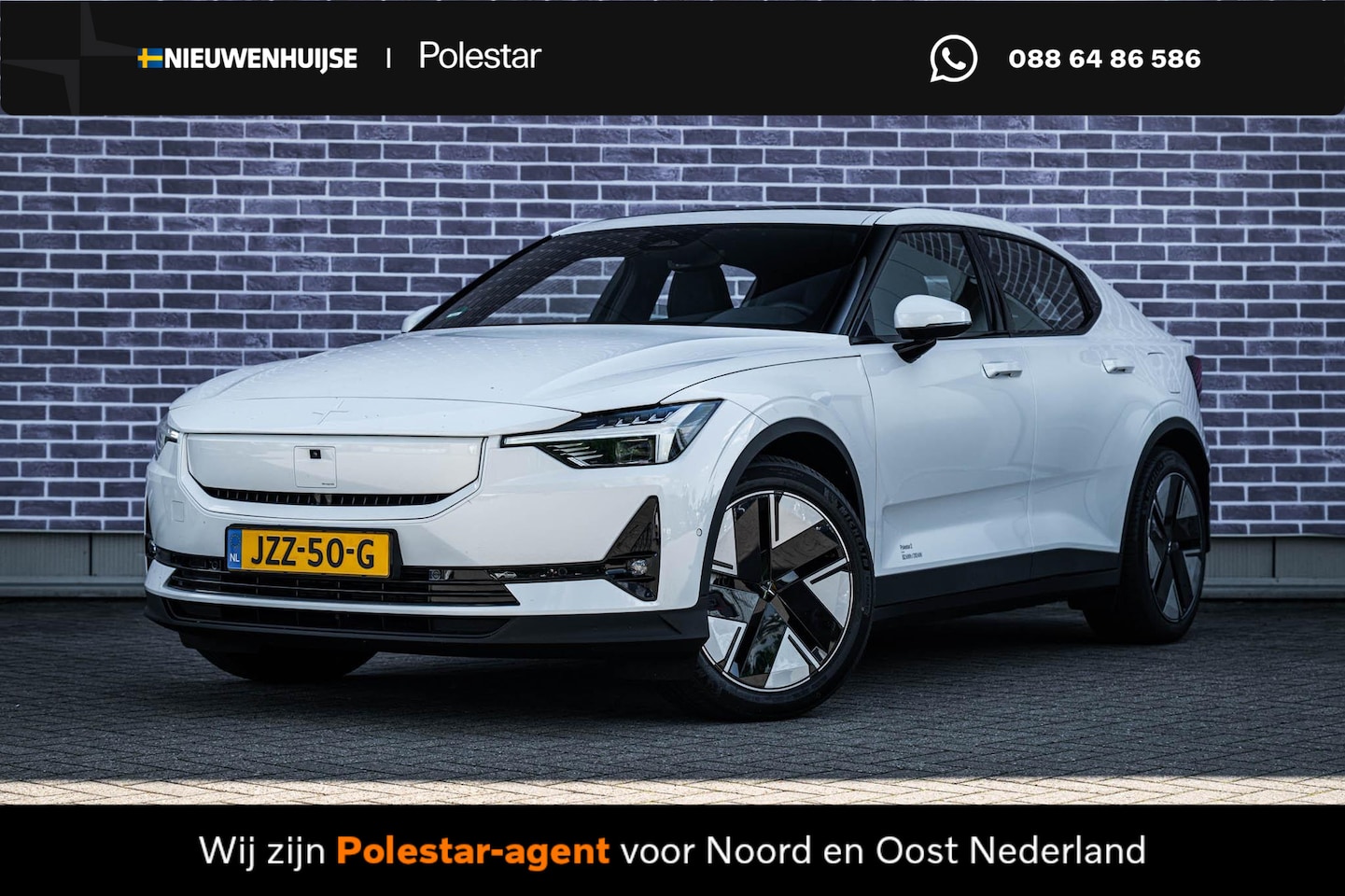 Polestar 2 - Long Range Dual Motor AWD 82 kWh Prime | Pixel LED Koplampen | Nappaleder | Stoelventilati - AutoWereld.nl