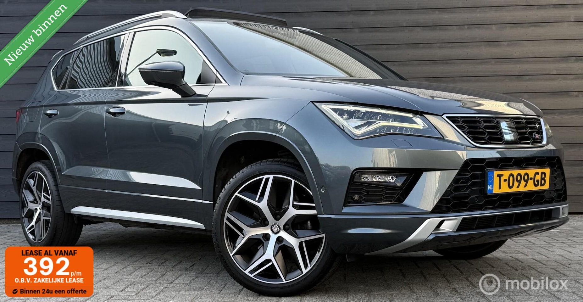 SEAT Ateca - 1.4 EcoTSI FR Intense Pano.dak/Viritual/Trekhaak/Beats - AutoWereld.nl
