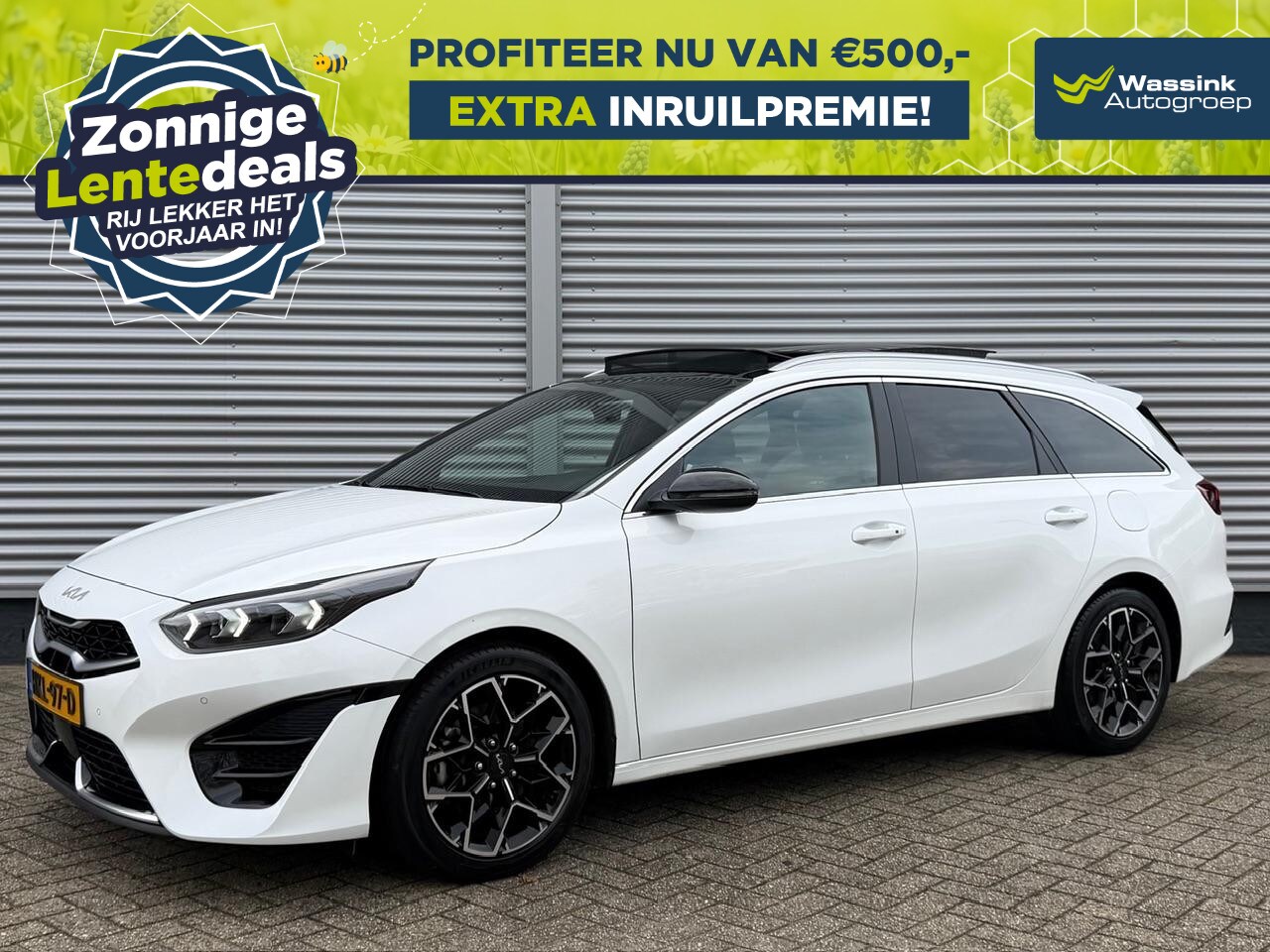 Kia Cee'd Sportswagon - Ceed Sw 1.5 T-GDi 140pk GT-PlusLine | Schuif/Kanteldak | Stoel/Stuurwielverwarming | JBL | - AutoWereld.nl