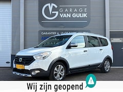 Dacia Lodgy - 1.2 TCe Stepway 116PK 7Pers, Trekhaak, Navi, Airco, Cruise, Isofix, Bluetooth, Multi-Stuur