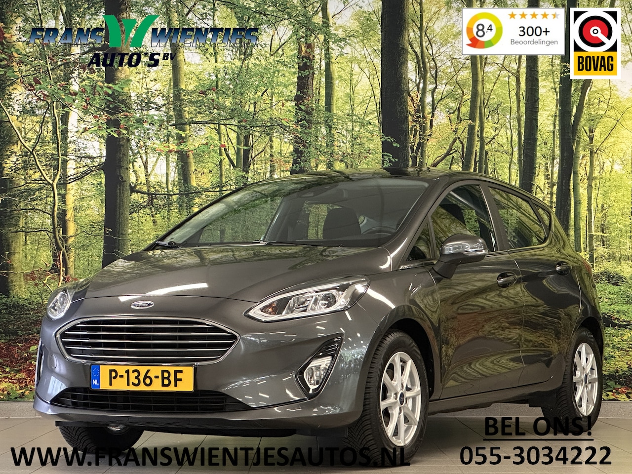 Ford Fiesta - 1.1 Trend | Cruise Control | Parkeersensoren Achter | Apple Carplay/Android Auto | Lane As - AutoWereld.nl