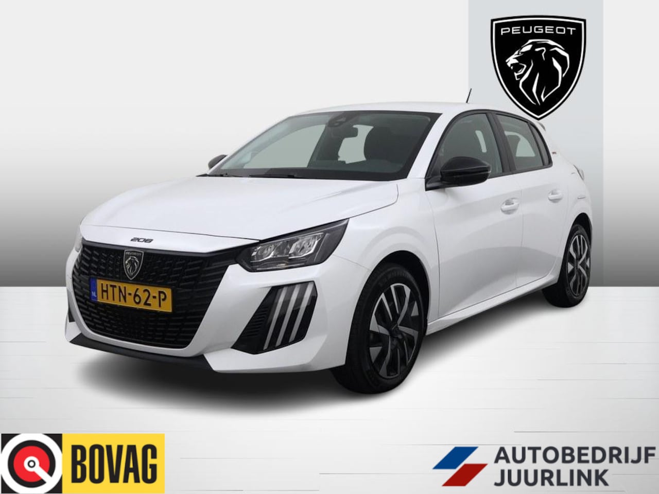 Peugeot 208 - 1.2 Hybrid Automaat Style Airco/CarPlay/Led/Cruise - AutoWereld.nl