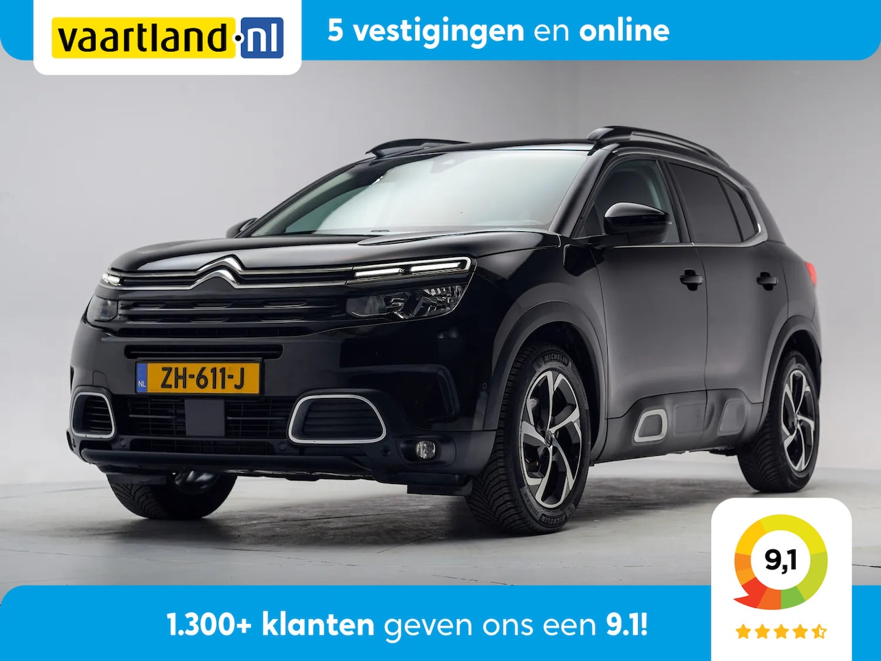 Citroën C5 Aircross - 1.2 PureTech Feel [ Navi Camera Digi-Dash Carplay ] - AutoWereld.nl