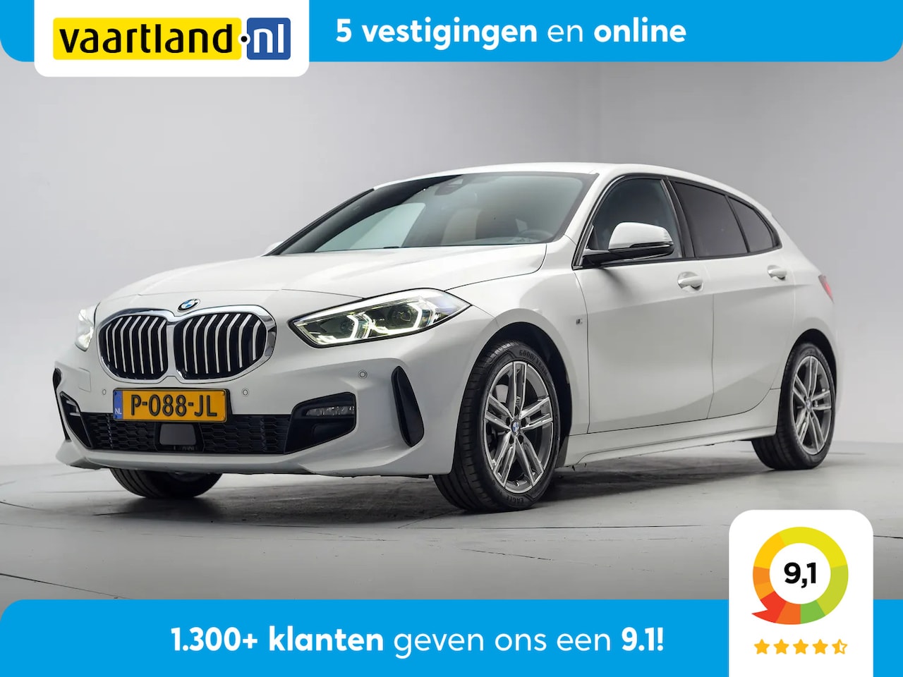 BMW 1-serie - 118i M Sport Business Edition Aut. [ LED Live cockpit pro Apple/Android ] - AutoWereld.nl