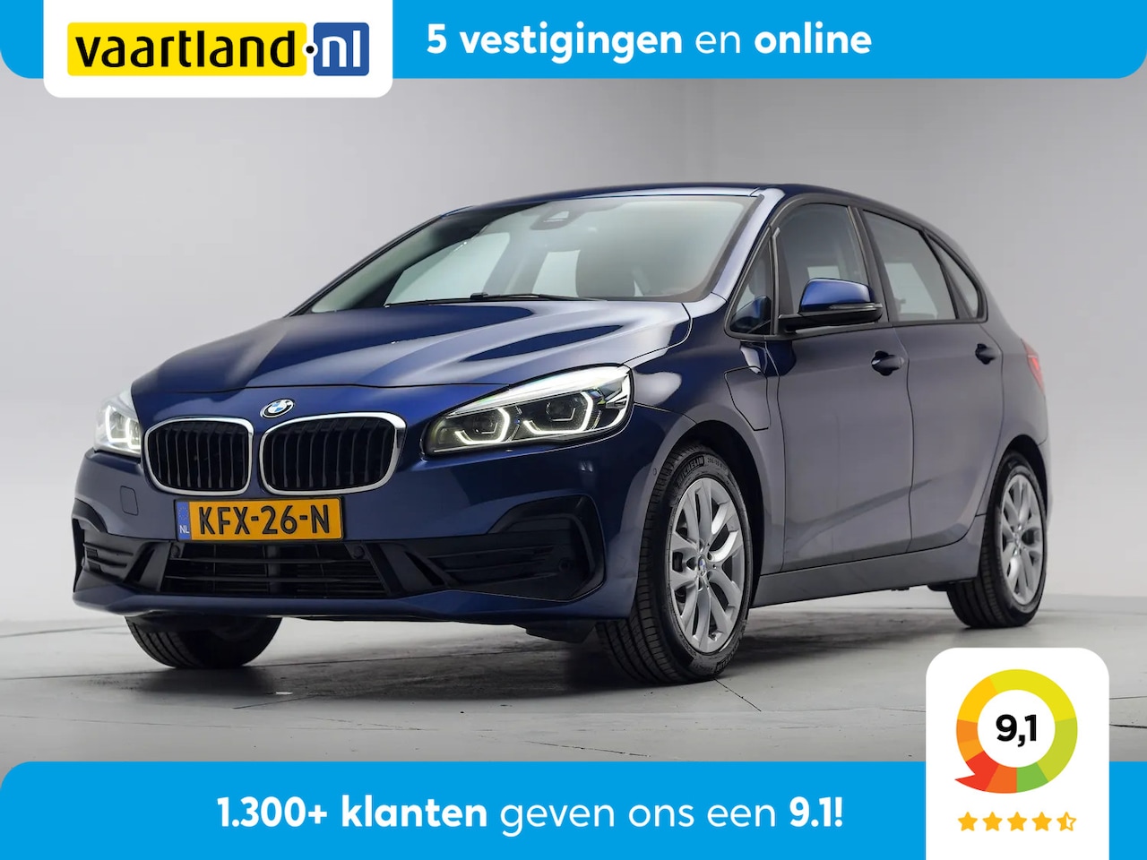 BMW 2-serie Active Tourer - ACTIVE TOURER 225xe High Executive [ Full led Navi Climate ] - AutoWereld.nl