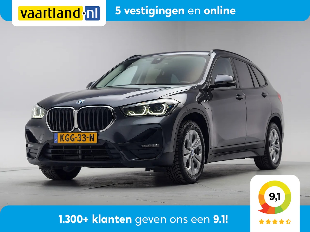 BMW X1 - xDrive25e Executive [ Clima / ECC LED Navi prof. HUD Camera ] - AutoWereld.nl