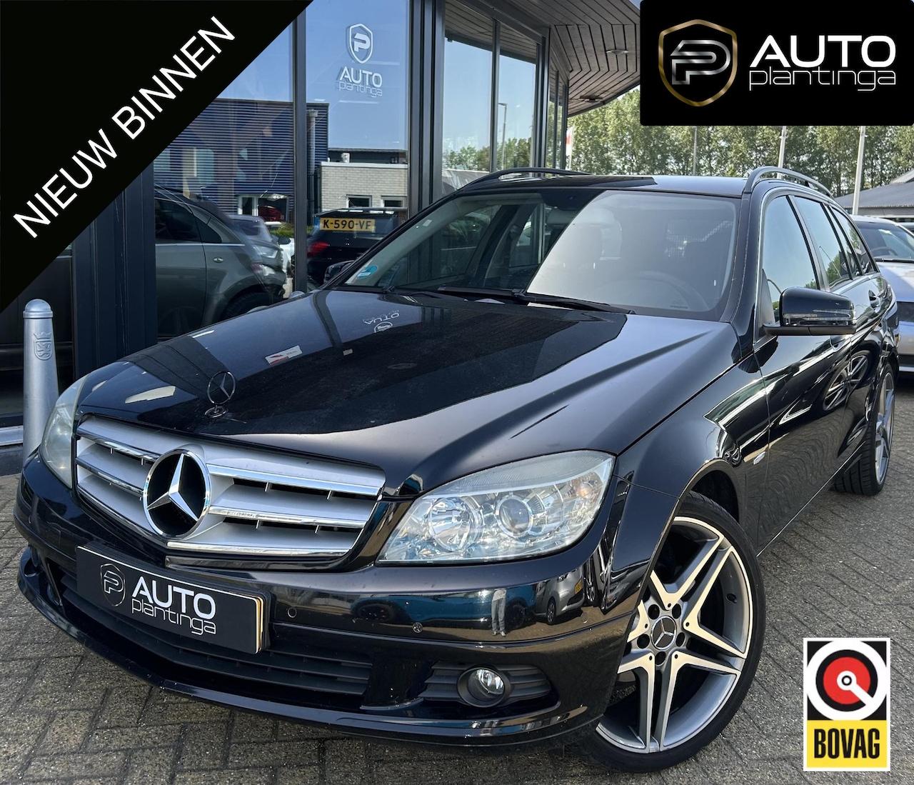 Mercedes-Benz C-klasse Estate - 180 CGI BlueEFFICIENCY Business Class Elegance 156PK | AUTOMAAT | Parkeersensoren Voor en - AutoWereld.nl