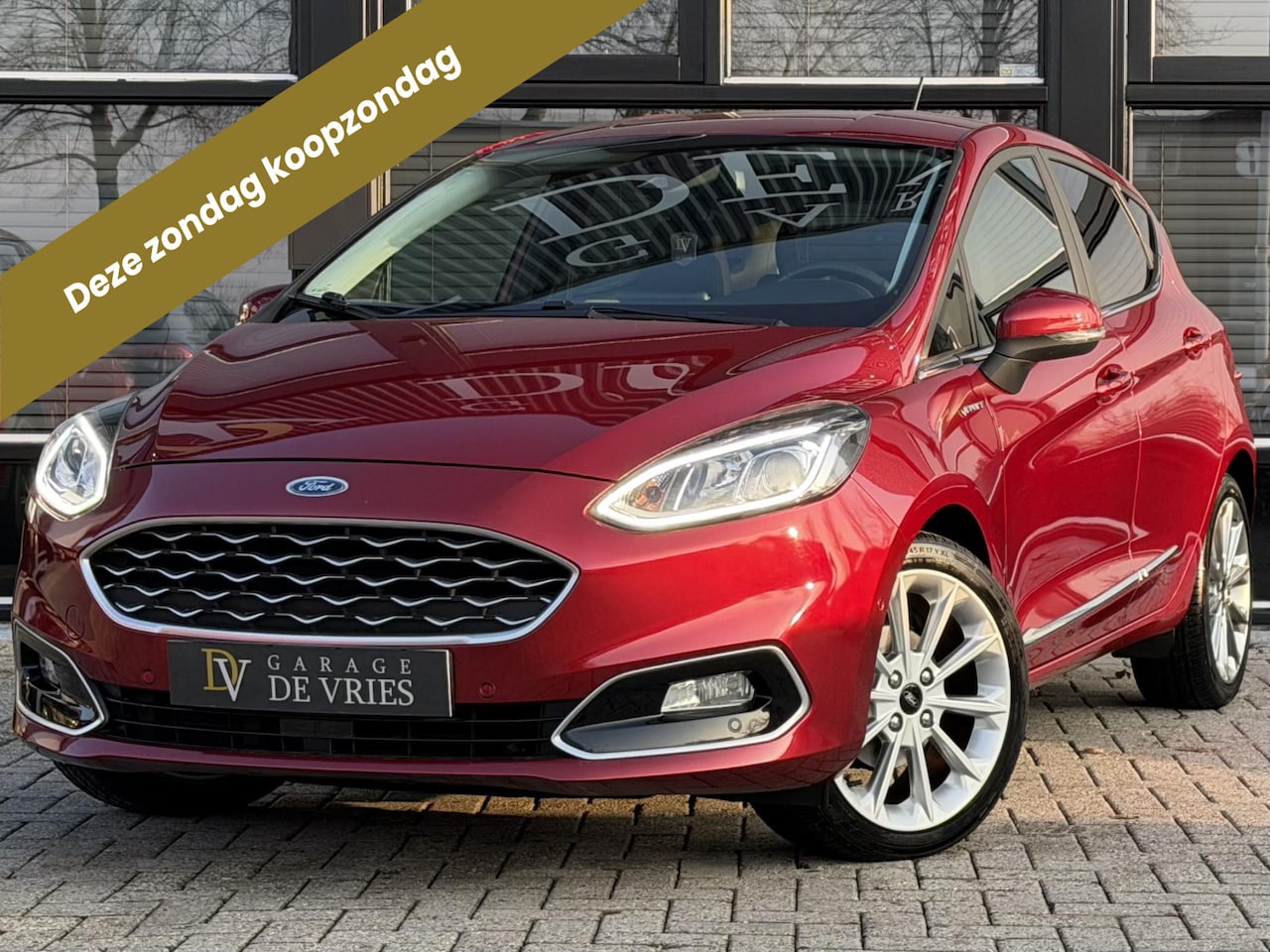 Ford Fiesta - 1.0 EcoBoost Vignale Aut Full Option B&O ACC Camera Garantie - AutoWereld.nl