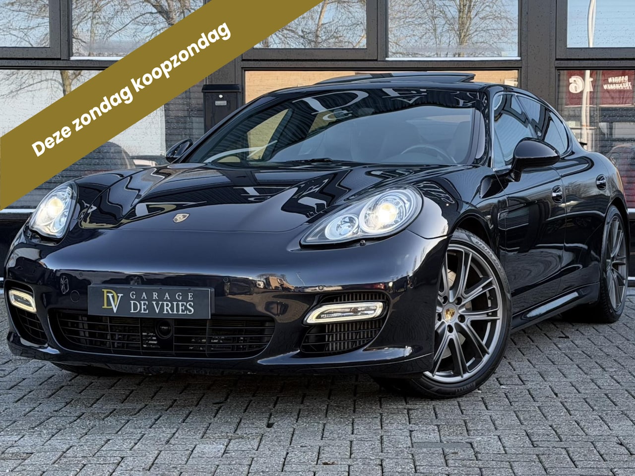 Porsche Panamera - 4.8 Turbo 500pk Full Option Schuifdak ACC Burmeister SportChrono - AutoWereld.nl