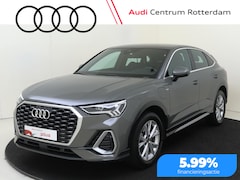 Audi Q3 Sportback - 45 TFSI e S Edition | SoH 100% | Achteruitrijcamera | Cruise control | S-line interieur |