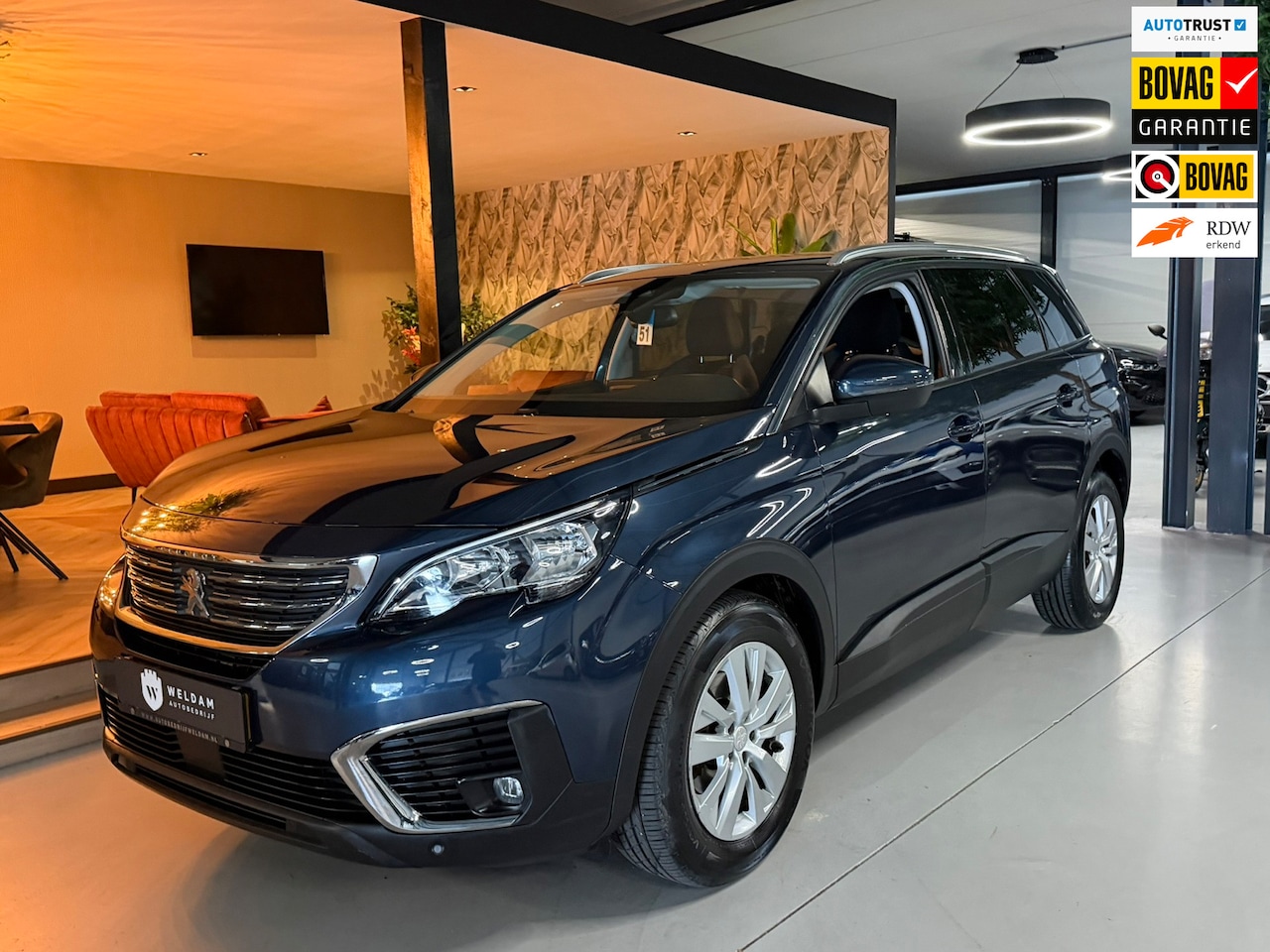 Peugeot 5008 - 1.2 Allure 7P | CarPlay | Cruise | Navi | D-riem VV | Parkeersensoren | LED - AutoWereld.nl