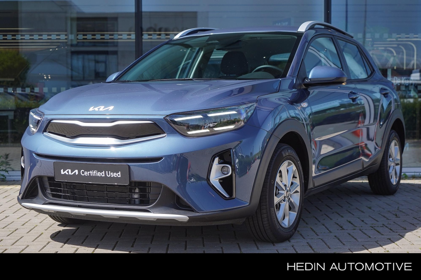 Kia Stonic - 1.0 T-GDi 100PK MHEV DynamicLine | Klimaatregeling | Navigatie | Apple Carplay/Android Aut - AutoWereld.nl