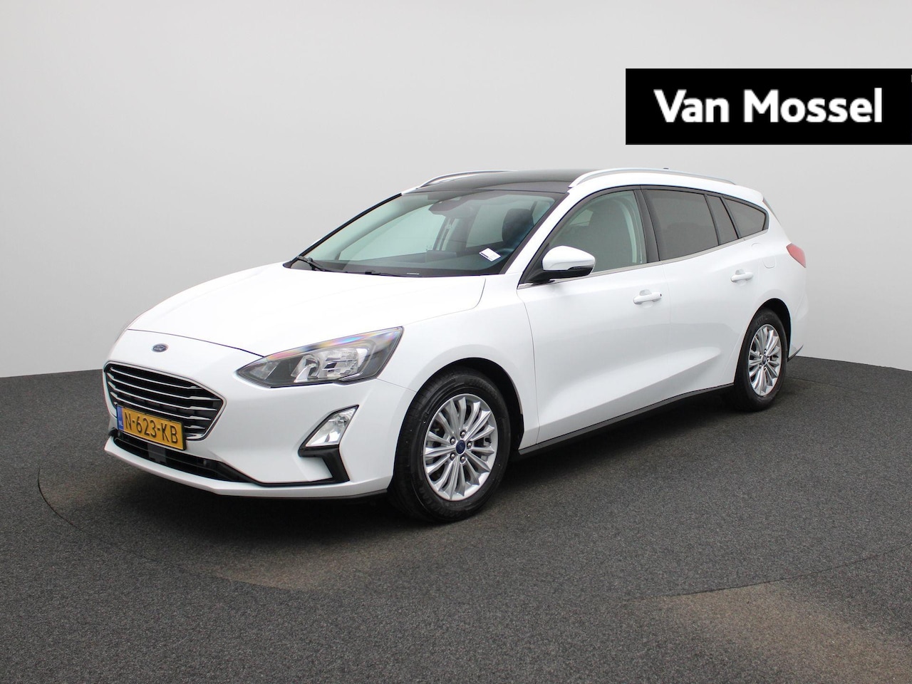 Ford Focus Wagon - 1.0 EcoBoost Titanium X Business | PANORAMADAK | ADAPT. CRUISE | LED | LMV | WINTER PACK | - AutoWereld.nl
