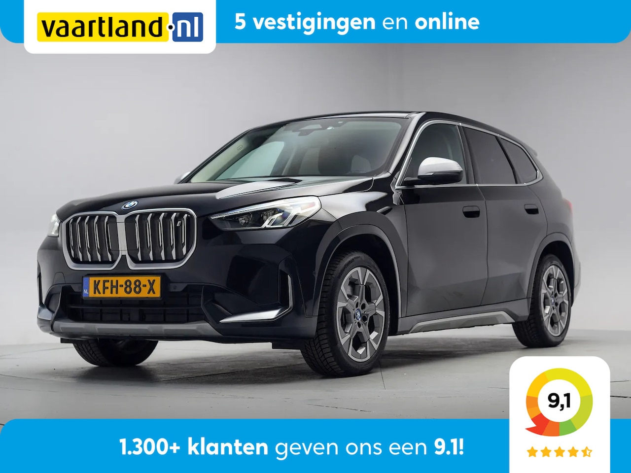 BMW iX1 - xDrive30 313pk Launch Edition 67 kWh 3-fase [ LED Adapt.onderstel Leder Navi ] - AutoWereld.nl
