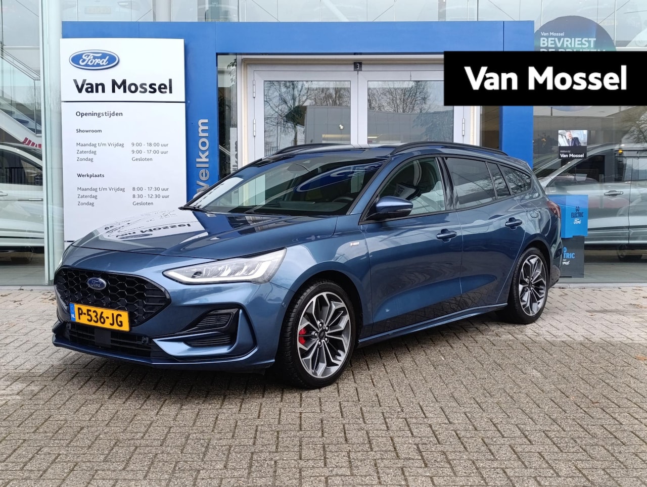 Ford Focus Wagon - 1.0 EcoBoost ST Line X Business | Adaptieve Cruise Control | Trekhaak | Stoel/stuur voorru - AutoWereld.nl