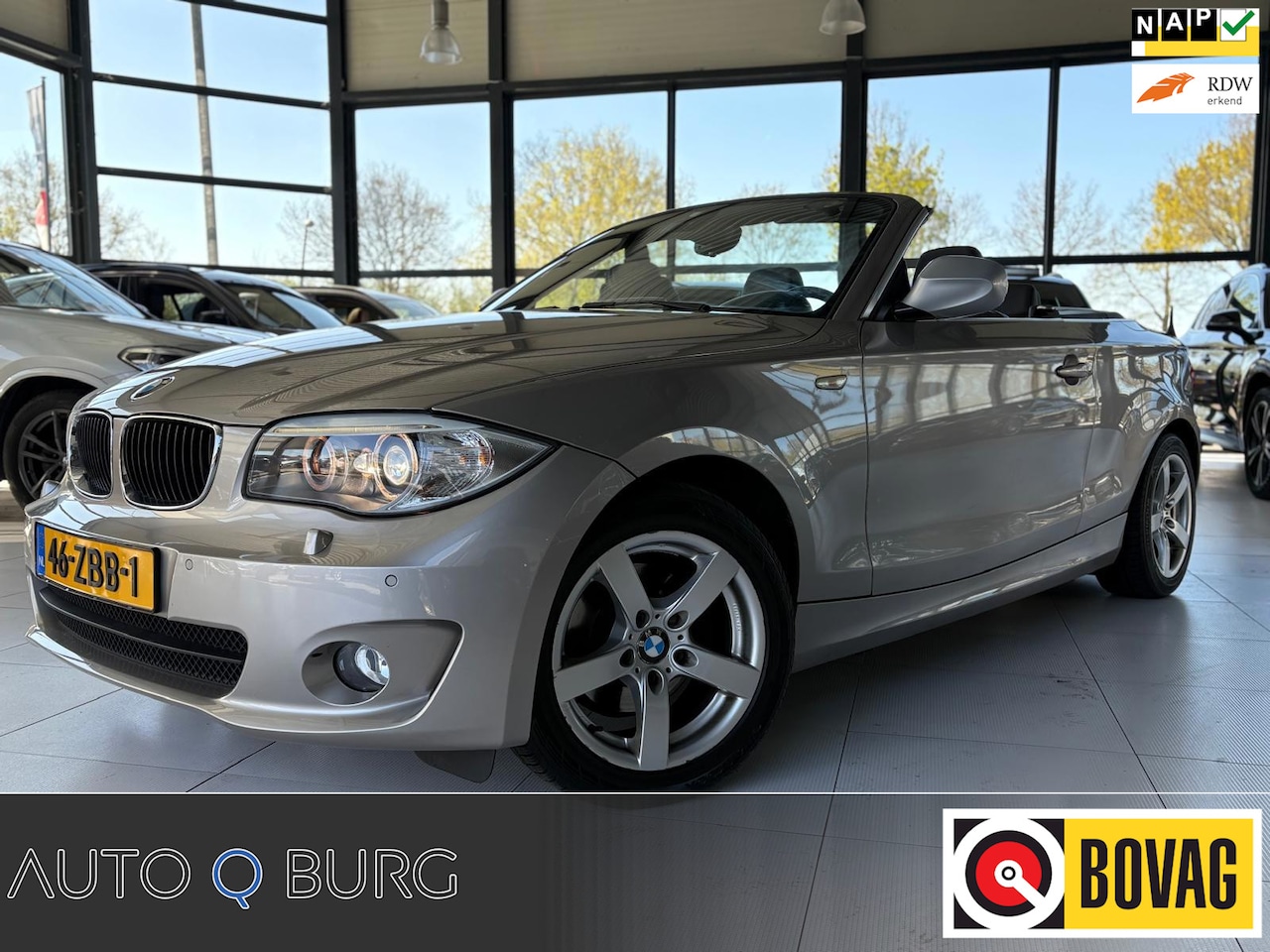 BMW 1-serie Cabrio - 118i Exclusive Edition | Automaat | 1e Eigenaar | Volledig dealer onderh | Navi | Cruise | - AutoWereld.nl