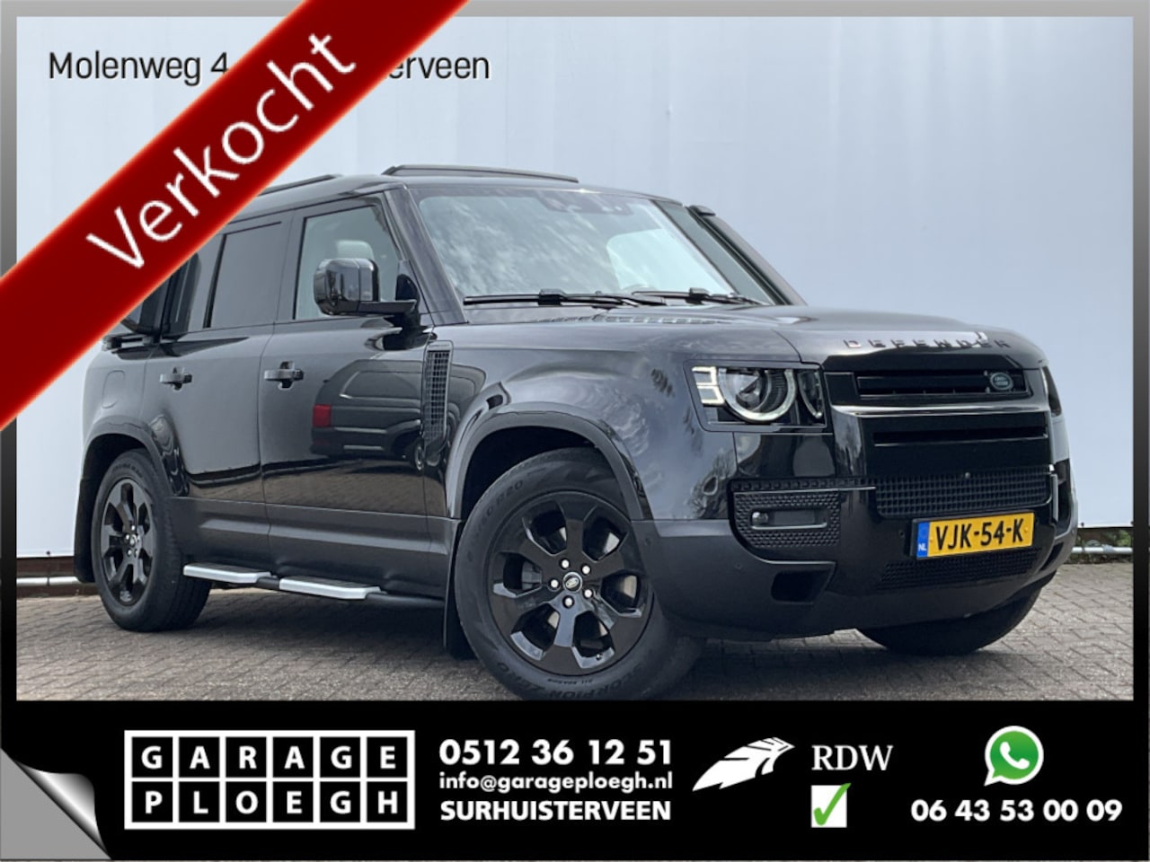 Land Rover Defender 110 - 2.0 D240 360°Cam Carplay Memory Trekhaak(3500) - AutoWereld.nl