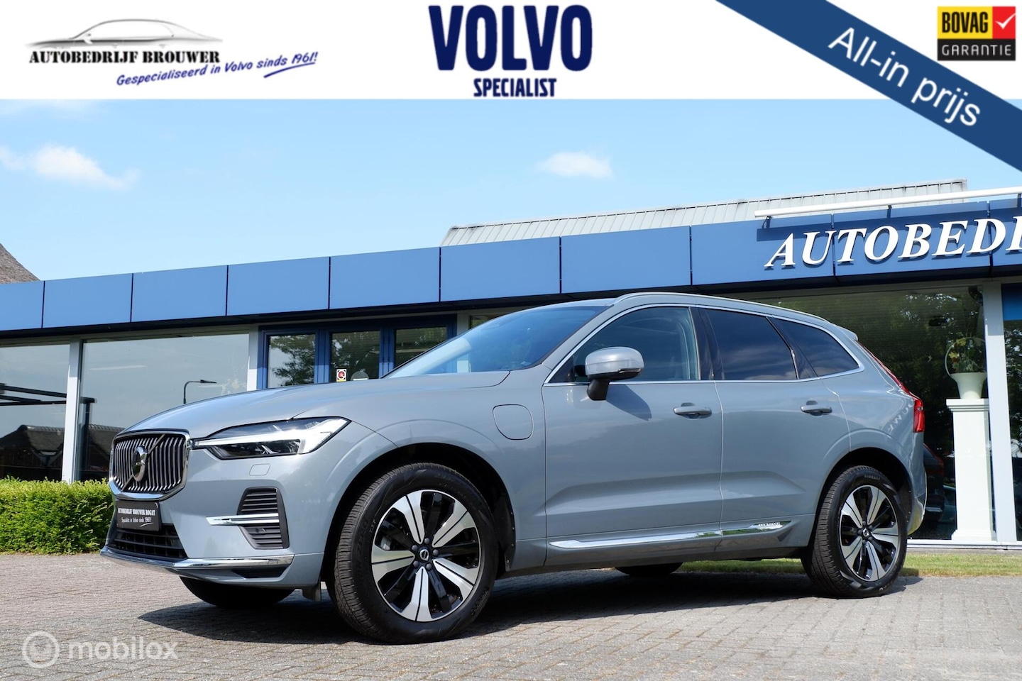 Volvo XC60 - AWD T6 350PK PIH LONG RANGE PLUS BRIGHT | PANO | ACC | CLIMATE PACK - AutoWereld.nl