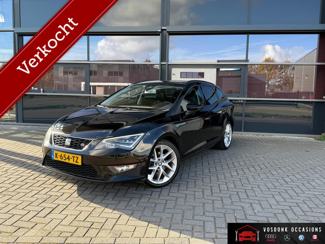 SEAT Leon ST - 1.4 EcoTSI FR/ trekhaak/ full led/navi/ Nette auto! - AutoWereld.nl