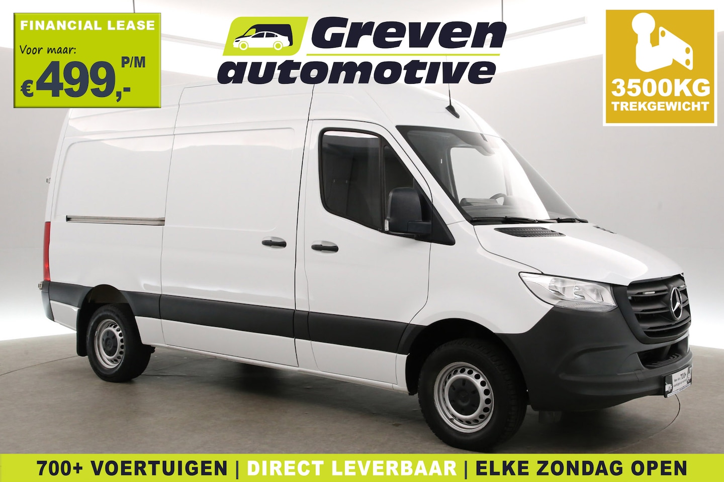 Mercedes-Benz Sprinter - 317 1.9 CDI 170PK RWD L2H2 | 3500kg Trekgew. | Trekhaak | Aut. | Airco | Adap. Cruise | Ca - AutoWereld.nl
