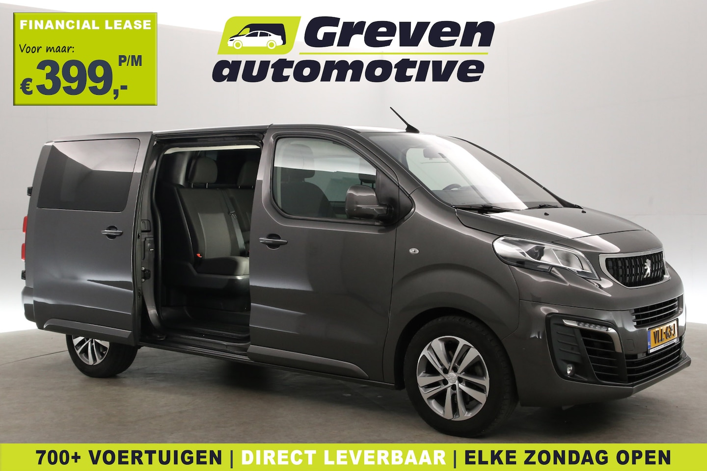 Peugeot Expert - 2.0 BlueHDI 180PK L3H1 | Aut. | Dubbele Cabine | Clima | Camera | HuD | Adap. Cruise | Tre - AutoWereld.nl