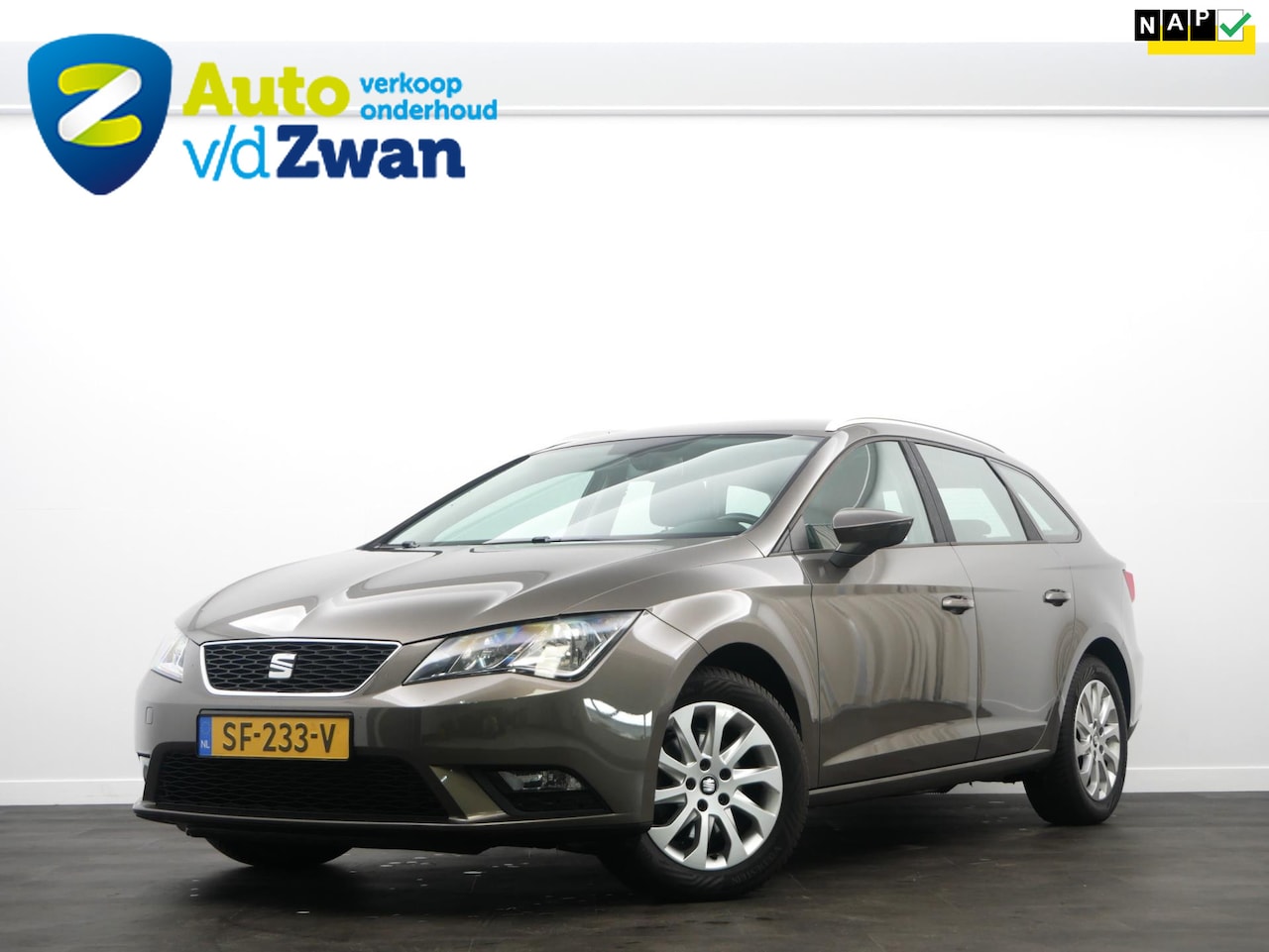 SEAT Leon ST - 1.4 TSI Style Clima/Cruise/Bluetooth! - AutoWereld.nl