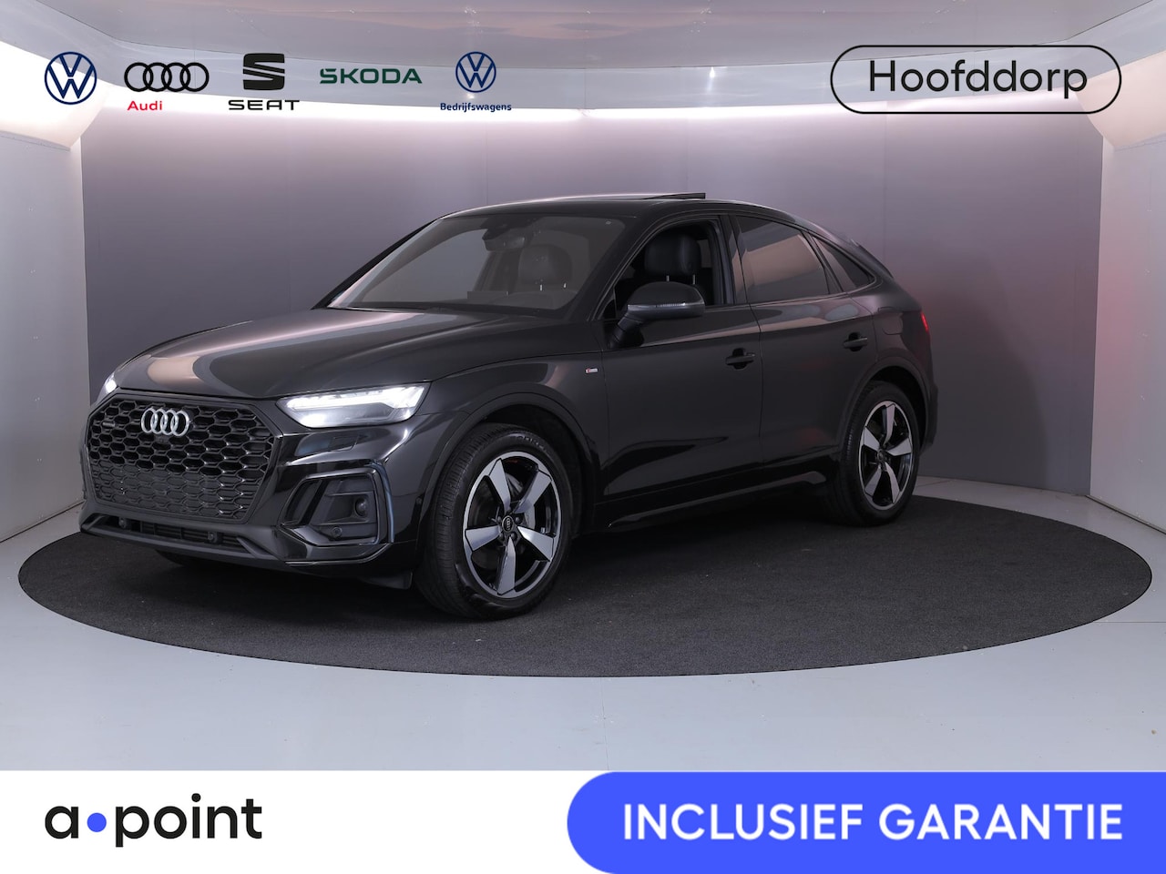 Audi Q5 Sportback - 55 TFSI e S edition Competition 367pk | Panoramadak | Verlengde garantie | Navigatie | Par - AutoWereld.nl
