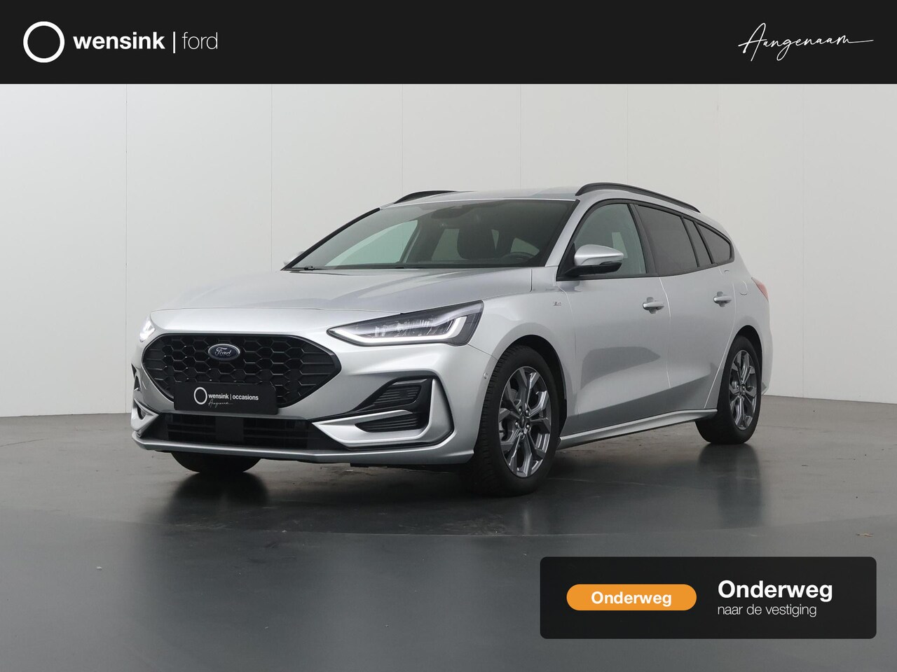 Ford Focus Wagon - 1.0 EcoBoost Hybrid ST Line X | Afneembare Trekhaak | Winterpakket | Cruise Control Adapti - AutoWereld.nl