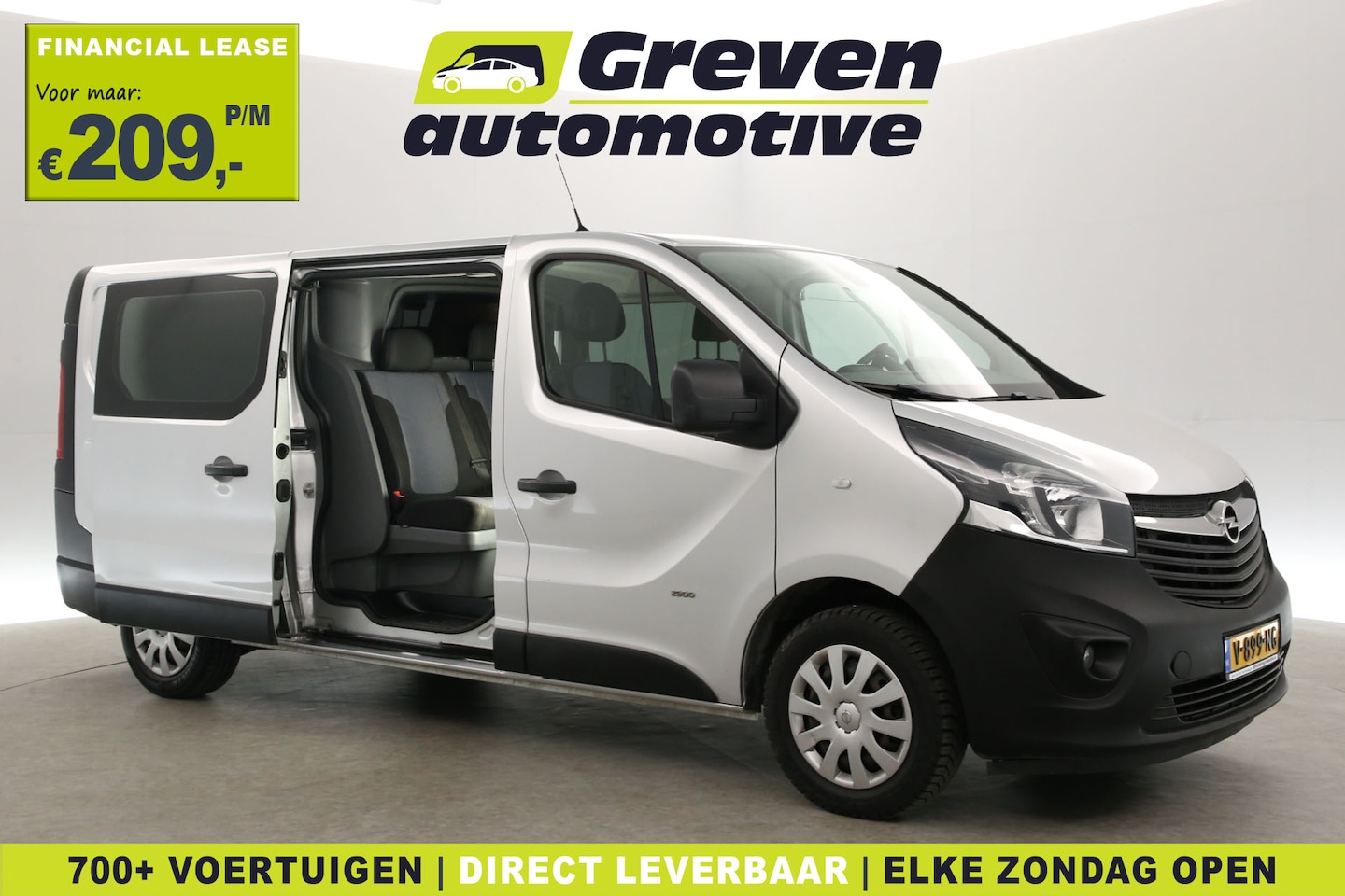 Opel Vivaro - 1.6 CDTI L2H1 | Dubbele Cabine | Airco | Camera | Cruise | Navigatie | Parkeersens. - AutoWereld.nl