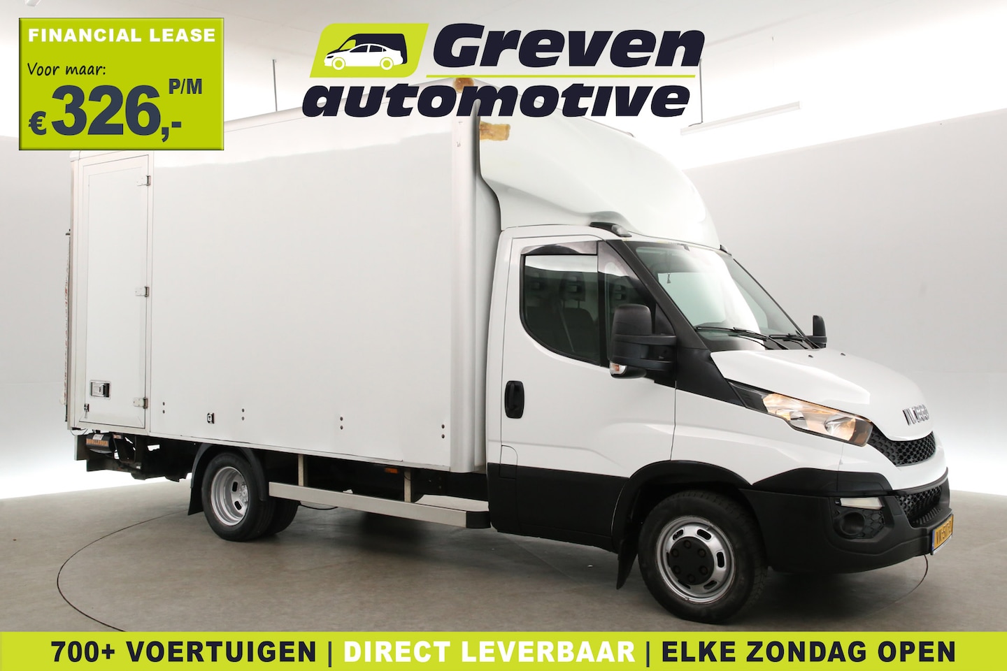 Iveco Daily - 35C13D 2.3 375 | Dubbellucht | Laadklep | Zijdeur | Laadbak | 3500KG Trekgew. | Airco | 3 - AutoWereld.nl