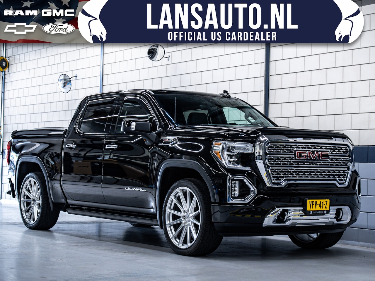 GMC Sierra - Denali | 24" Vossen Wheels | Eerste eigenaar | Prins LPG - AutoWereld.nl