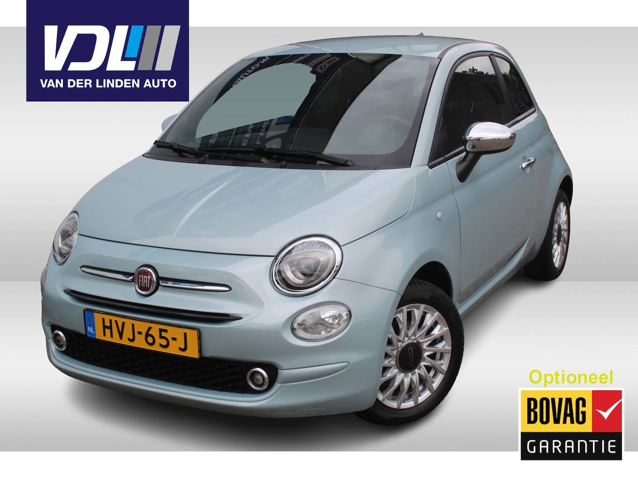 Fiat 500 - 1.0 Hybrid Cruise control l Navigatie l AppleCarPlay/AndroidAuto VDL auto - AutoWereld.nl