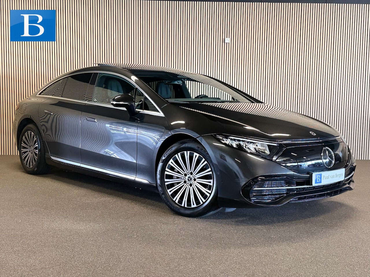 Mercedes-Benz EQS - 450+ Business Line 108 kWh-SOH 99%-BTW AUTO-PANORAMA-STURENDE ACHTERAS-MEMORY-ACC- - AutoWereld.nl