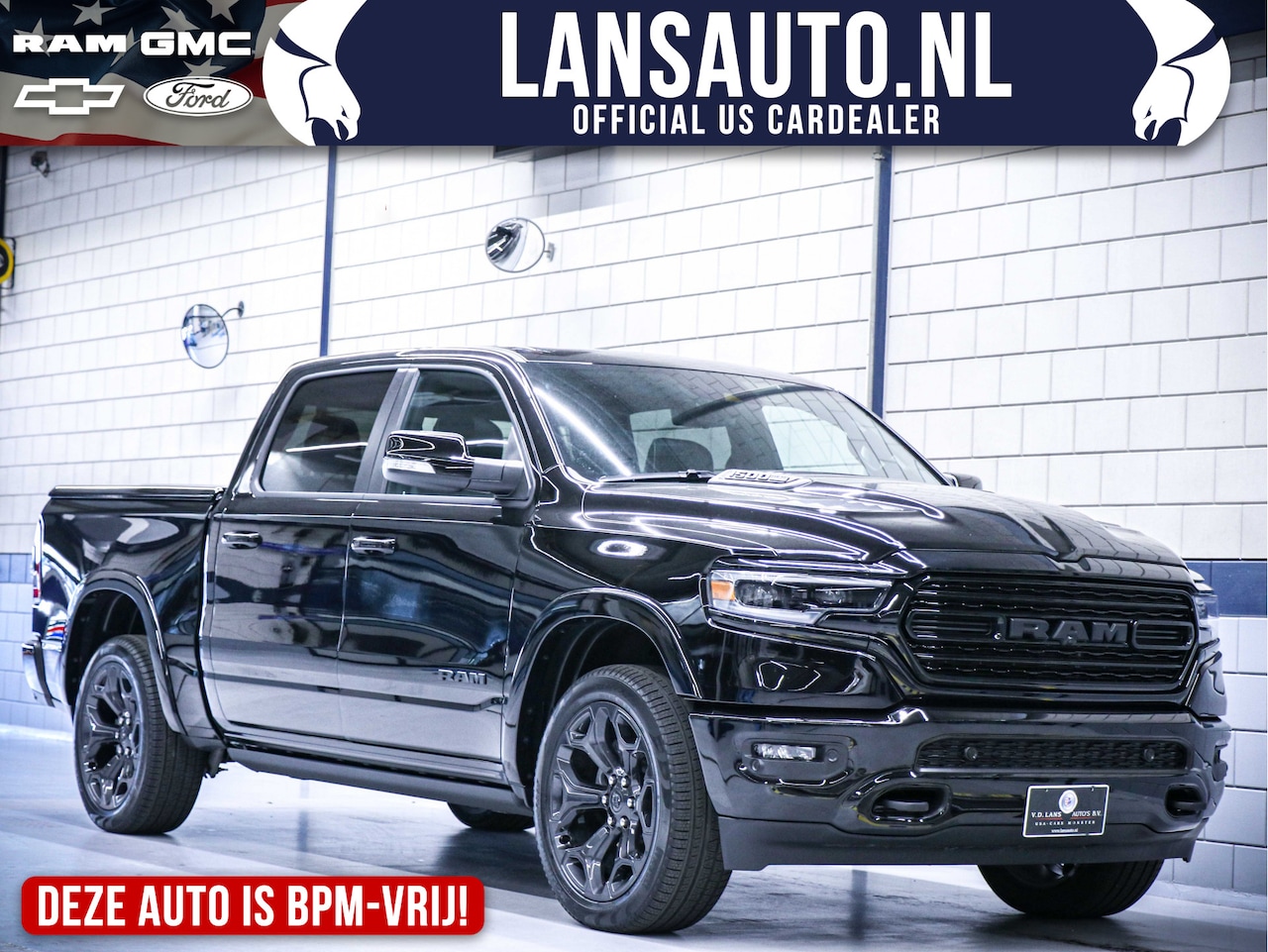 Dodge Ram 1500 - Limited Night Edition | Digitale cluster | 5.7L HEMI V8 - AutoWereld.nl