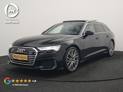 Audi A6 Avant - 50 TFSI e Quattro 2x S Line PHEV 300pk Dealer O.H. | Trekhaak Af Fabriek | Panodak | Head