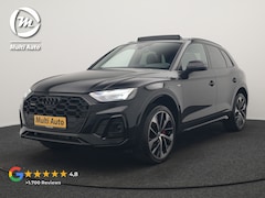 Audi Q5 - 50 TFSI e S Line PHEV 300pk Dealer O.H. | Trekhaak Af Fabriek | Panodak | 360 Camera | Ada