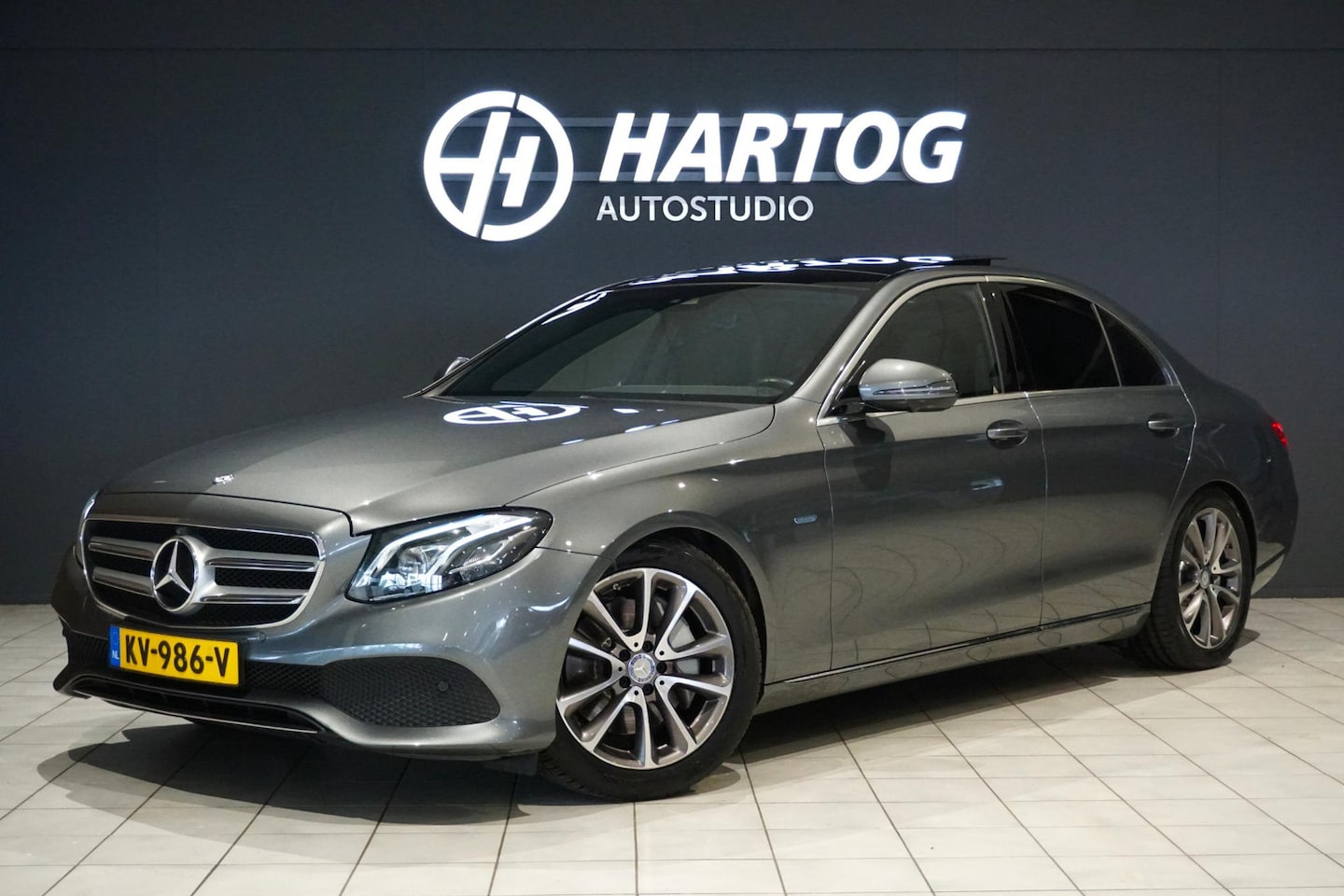 Mercedes-Benz E-klasse - 350 e Lease Edition Prestige Plus + PANO/ BURMESTER / 360 CAMERA - AutoWereld.nl