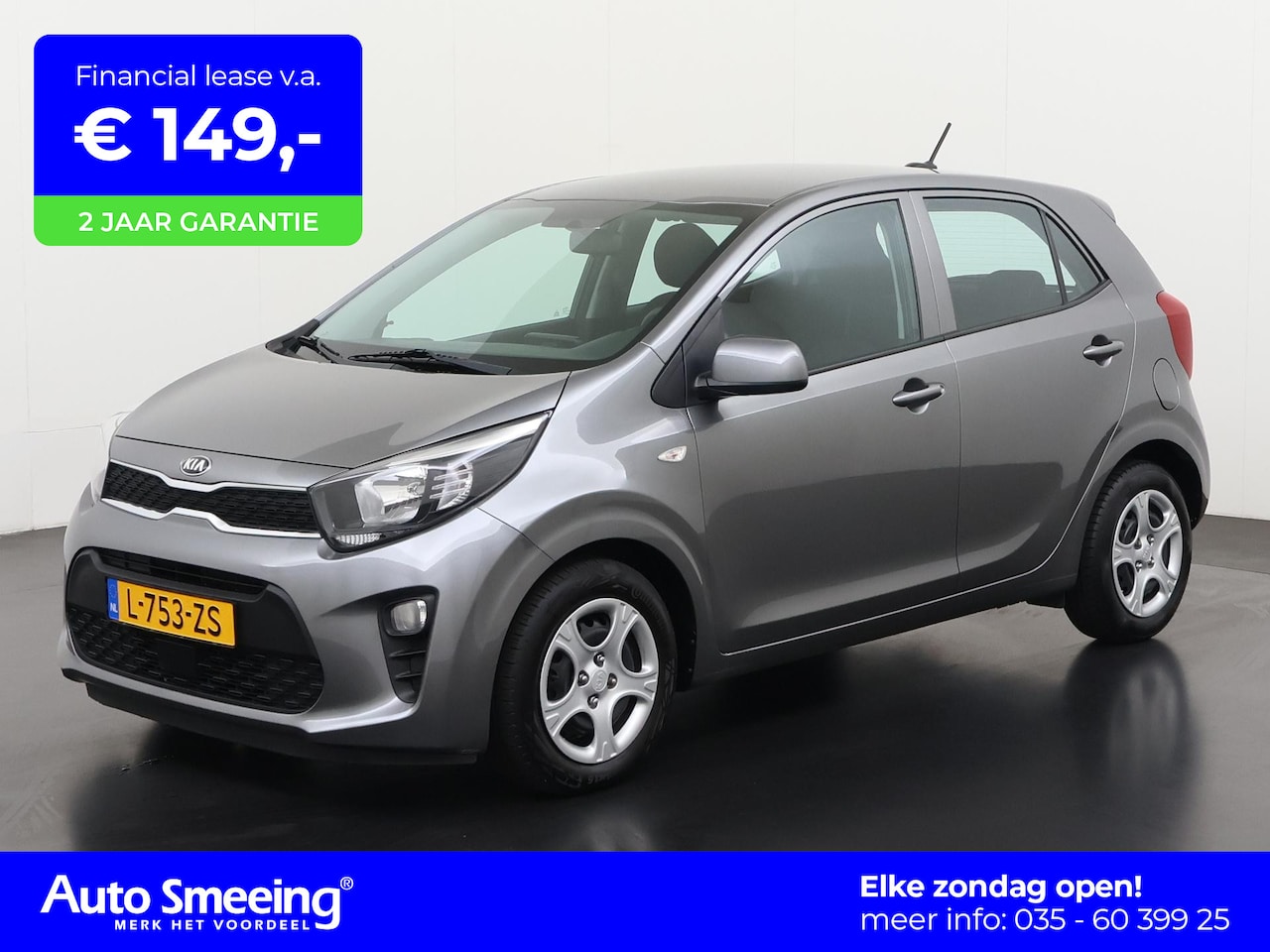 Kia Picanto - 1.0 DPi ComfortLine | Airco | Bluetooth | Zondag Open! - AutoWereld.nl