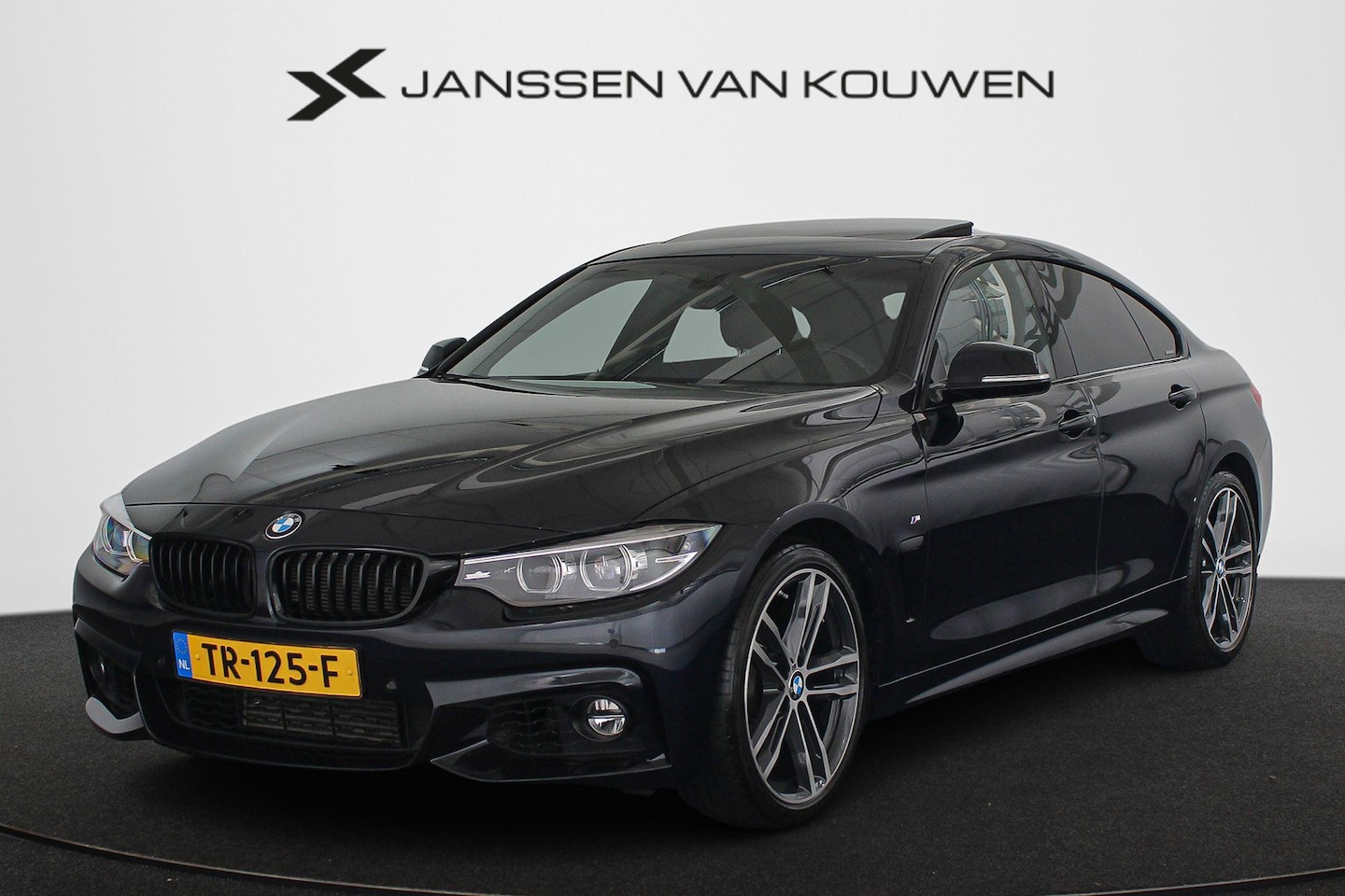 BMW 4-serie Gran Coupé - 418i High Executive M-Sport Schuifdak Sportstoelen Stoelverwarming - AutoWereld.nl