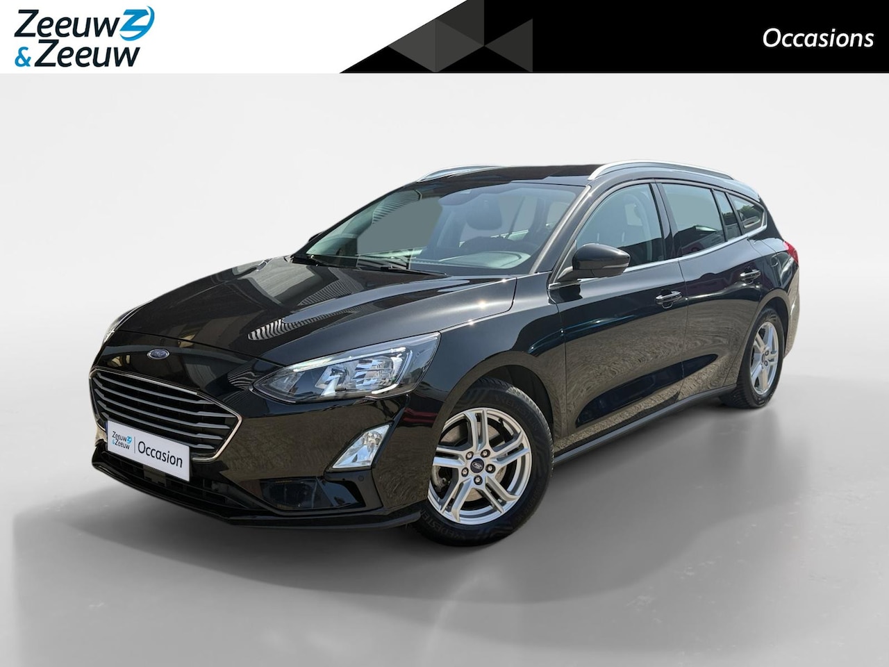 Ford Focus Wagon - 1.0 EcoBoost Hybrid Trend | Achteruitrijcamera | Trekhaak | Cruise Control | Navigatiesyst - AutoWereld.nl