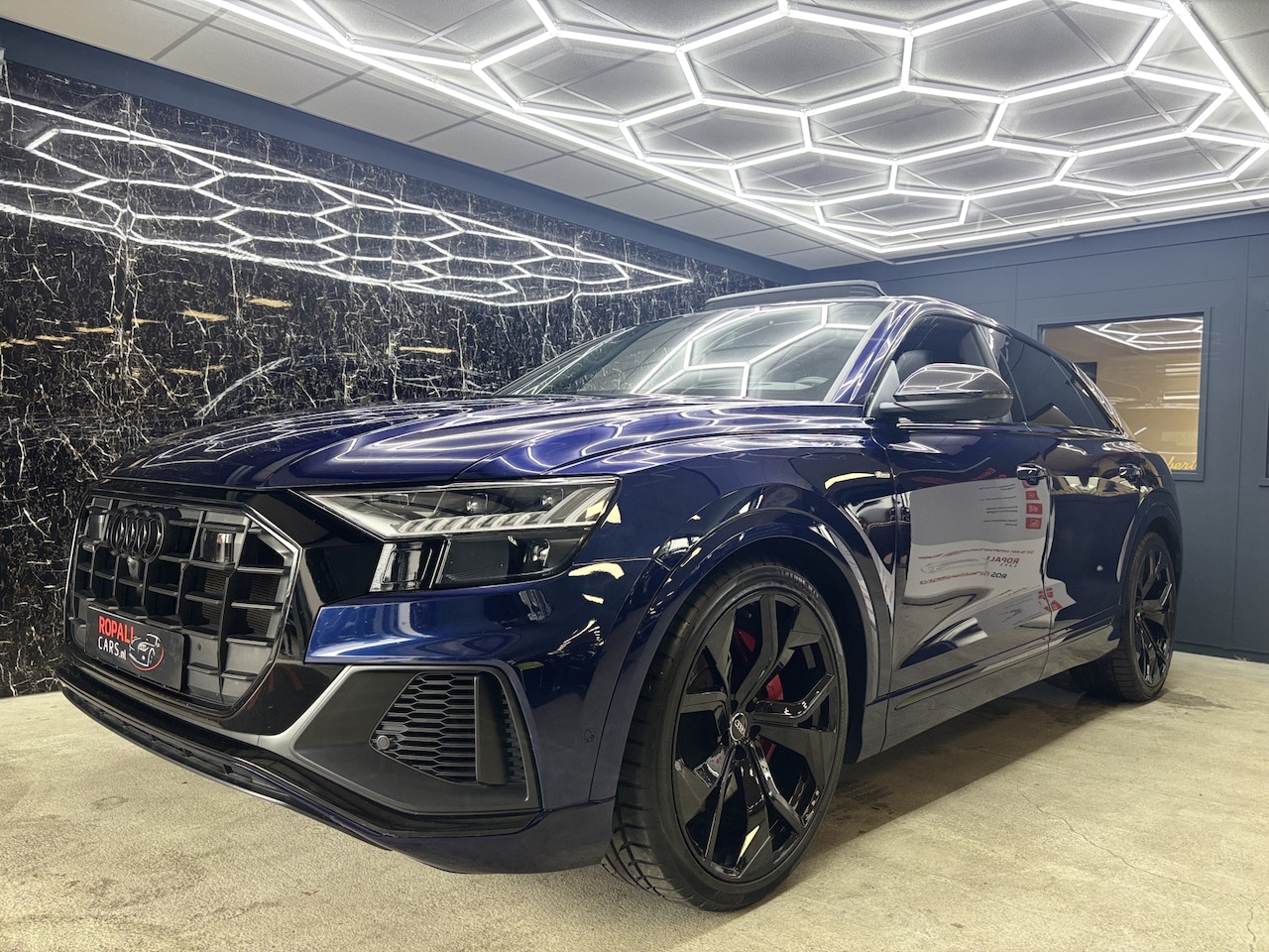 Audi Q8 - 60 TFSI e quattro Pro Line S Competition ACC pano B&O Massage Matrix Softcl. Lucht. 360 He - AutoWereld.nl