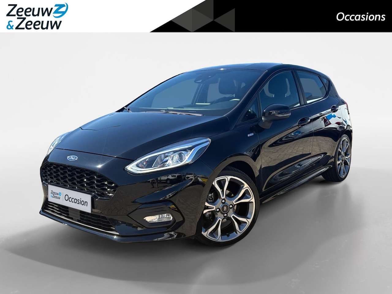 Ford Fiesta - 1.0 EcoBoost ST-Line |Verwarmde voorruit| Navigation Pack| Lederen bekleding| Keyless Entr - AutoWereld.nl