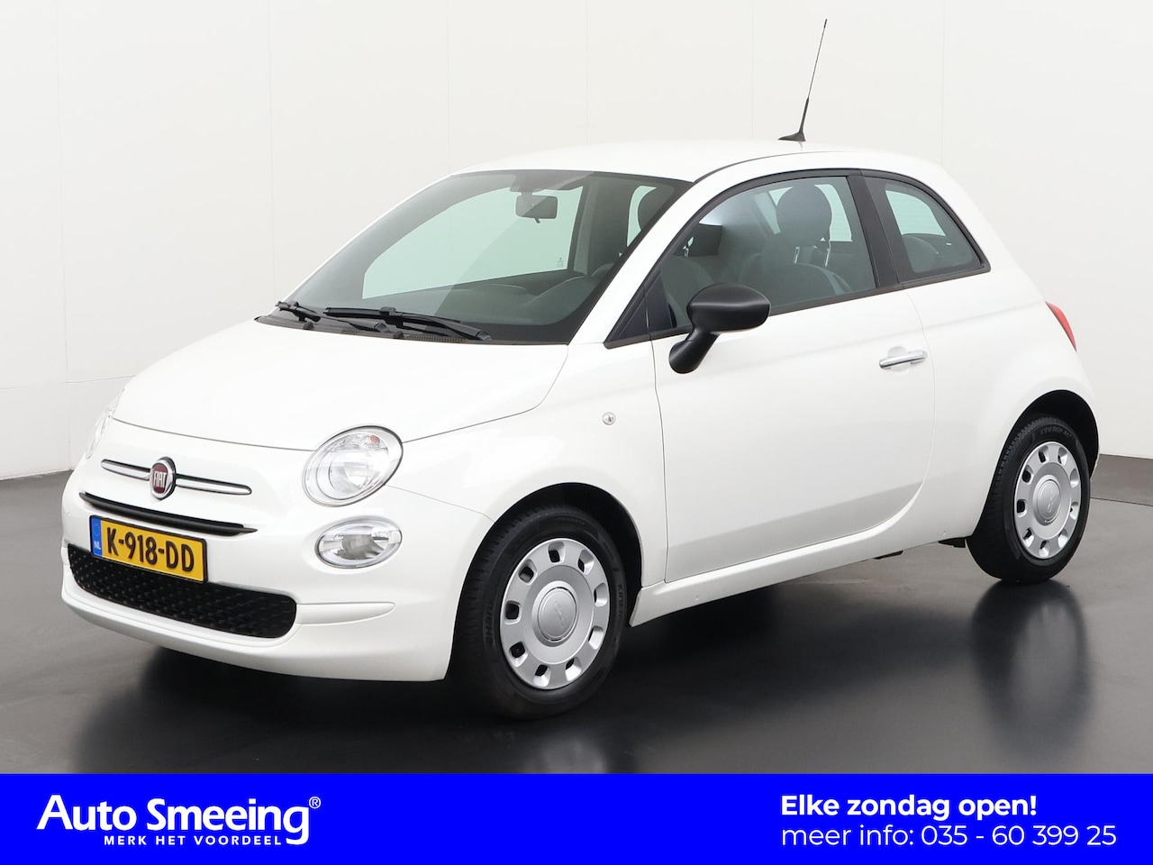 Fiat 500 - 1.0 Hybrid Pop | Airco | 12 mnd Garantie | Zondag Open! - AutoWereld.nl