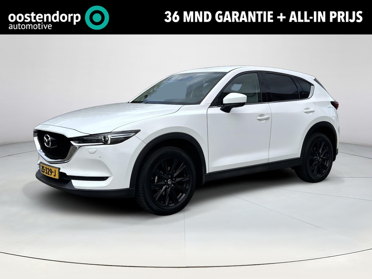 Mazda CX-5 - 2.0 SkyActiv-G 165 Business Luxury |Wit lederen bekleding| Parkeersensoren voor en achter - AutoWereld.nl