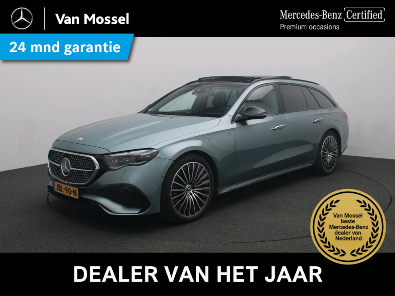 Mercedes-Benz E-klasse Estate - 300 e AMG-Line / Memory-Stoelen / Stoelventilatie / Panaroma-dak / Superscreen / 360Graden - AutoWereld.nl