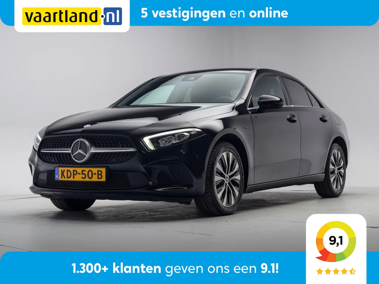 Mercedes-Benz A-klasse - Limousine 250 e business Sol. Aut.[ Navi Camera Half - Leder PDC] - AutoWereld.nl