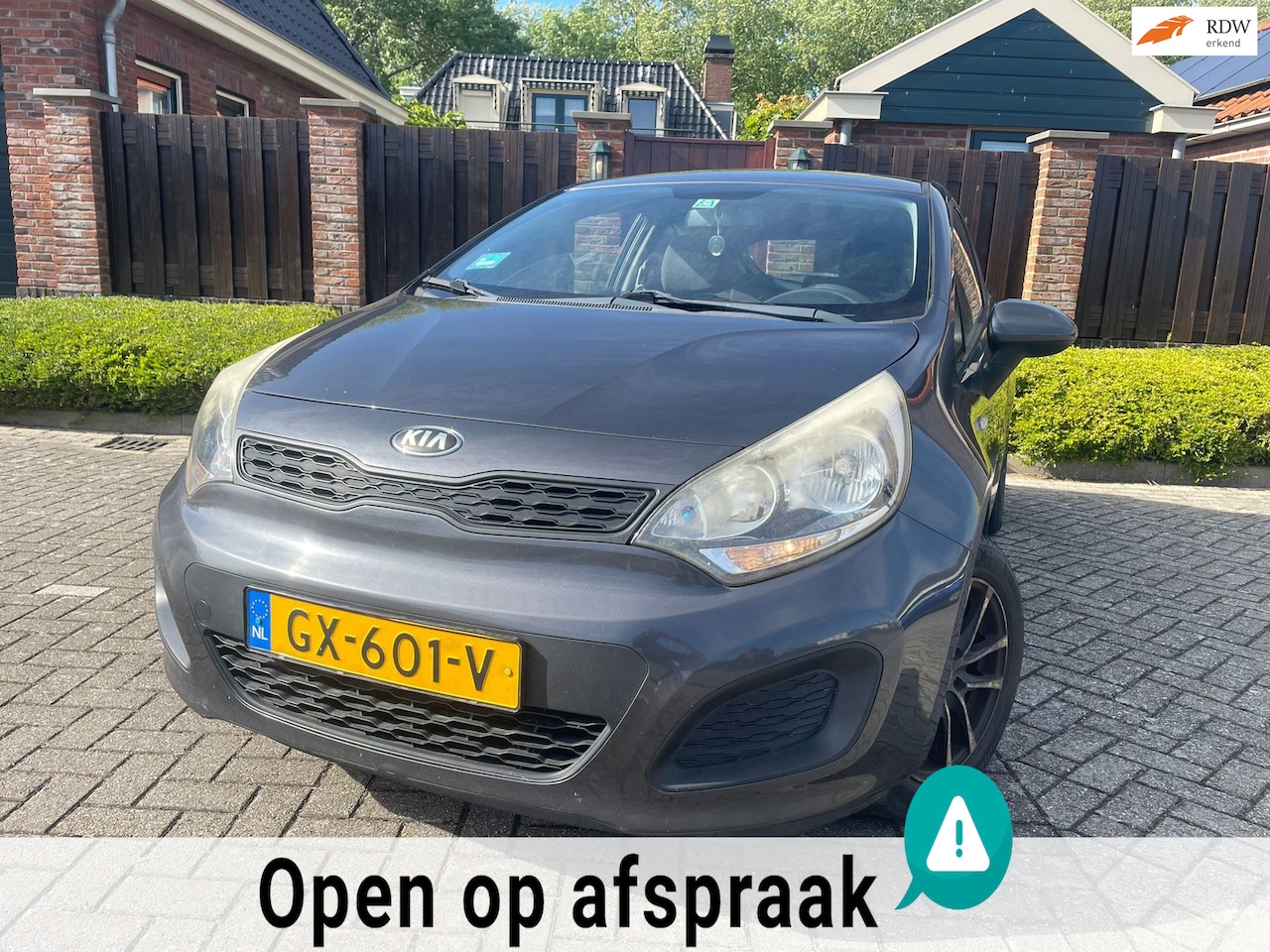 Kia Rio - 1.2 CVVT 3drs GÉÉN AIRCO ! LMV GOED LEZEN AUB - AutoWereld.nl