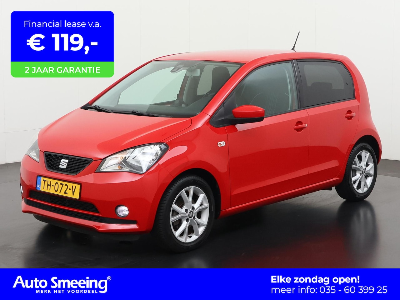 SEAT Mii - 1.0 Sport Intense | Airco | Bluetooth | Lichtmetalen Velgen | 12 mnd Garantie | - AutoWereld.nl