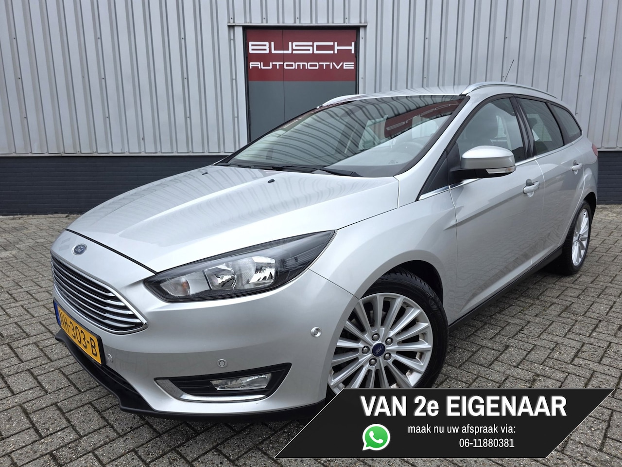 Ford Focus Wagon - 1.0 Titanium | VAN 2e EIGENAAR | BLUETOOTH | - AutoWereld.nl