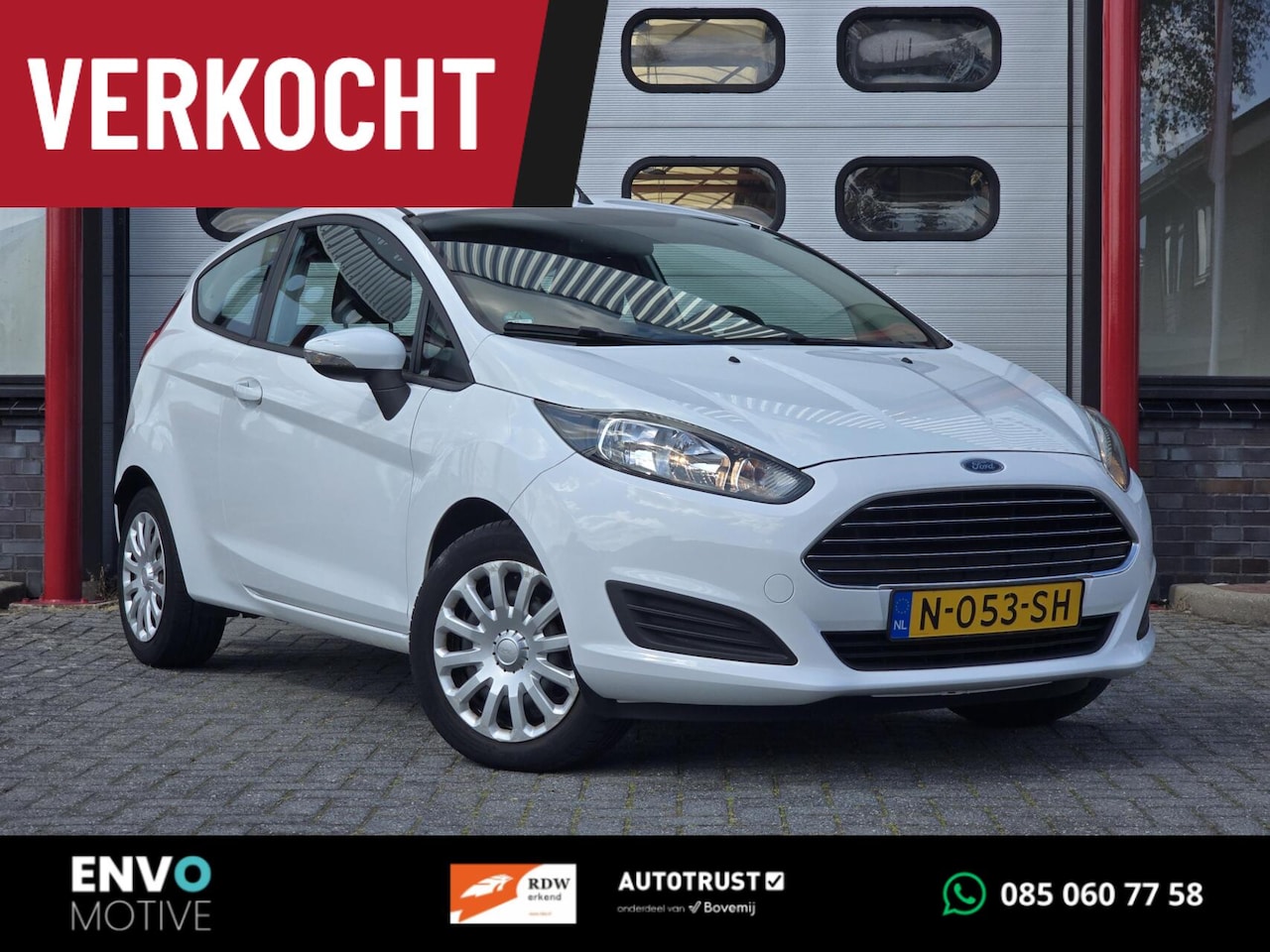 Ford Fiesta - 1.25 Airco/AUX/Nieuwe APK - AutoWereld.nl